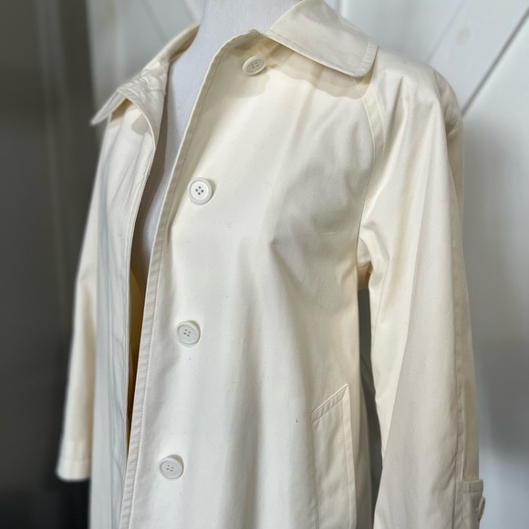 London Fog cream trench coat - Picture 3 of 13